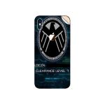 GADGETSWRAP Printed Vinyl Skin Sticker for Apple iPhone Xs Max - Shield Clearance Level 7