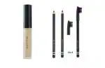AVARS Liquid Concealer Luminous Natural Finish Sand Sable And Black Pencil For Brightening Glowing Skin