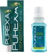 Purexa Sensitive Herbal Toothpaste And Antioxidant Mouthrinse (Pack of 2)