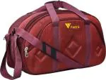 FEDRA Red Polyester Strolley Duffel Bag - 40 L