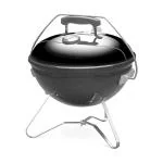 Weber Black Aluminium Barbecue Stove Smokey Joe Premium Camping Fire Stand 41.9 x 36.1 x 43.2 cm
