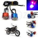 Zieozed Red, Blue 10 W Led Police Type Strobe Light For Royal Enfield, Hero, Honda, Suzuki, Ktm, Bajaj, Yamaha, Kawasaki, Tvs
