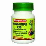 Baidyanath Krimikuthar Ras 80 Tablets (Pack of 2)