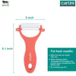 Godrej Cartini Easy Peeler, Red