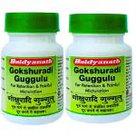 Baidyanath Gokshuradi Guggulu 40 Tablet (Pack of 2) For retention and painful micturition