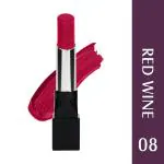 Glam21 Ultra Velvet Lipstick Highly Pigmented & Creamy Formulation for Matte Finish- 2.5g, Red Wine
