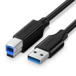 UGREEN 10372 USB 3.0 Type A Male To Type B Male Printer Cable 5Gbps, 2m(Black)