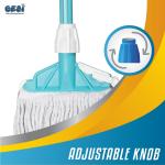 GEBI Clip Mop 260 - White Yarn