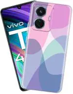 Fashionury Back Cover for vivo T1 44W (Multicolor, Grip Case, Silicon, Pack of: 1)