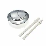 Dikshaware Dual Flush Push Button Toilet Water Tank, Toilet Water Tank Flushing Replaceable Round Button 58mm