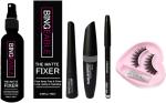 BINGEABLE...ENJOY THE DIFFERENCE Fixer Spray And Eyeliner Mascara Eyebrow Pencil With New Eyelash Glue (Set Of 5)
