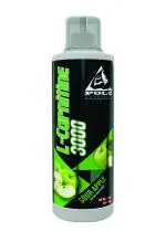 Pole Nutrition Liquid L-Carnitine 3000 Mg 500 Ml 34 Servings (Sour Apple)