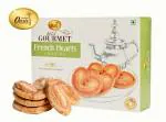 Oasis Baklawa French Heart Cookies | Tasty, Crunchy and Delicious Flavoured Cookies | Vegetarian Cookies for Tea Time, Snacks, & Gifting (200 Grams)