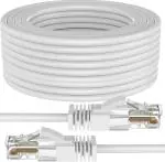 MVTECH Ethernet Cable,13.5 Meter High Speed Cat6 LAN Cable, Network Cable Internet Cable RJ45 Cable, White