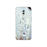 GADGETSWRAP Printed Vinyl Skin Sticker for OnePlus 6T - Water Droplets Macro
