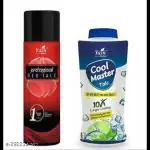 EETMA JVM Deo talc red + cool master powder pack of 2p