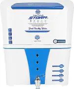 Kinsco White Active Copper With ORP+ Alkaline +Ro+Uf+Tds Adjuster 12 Stage 12 L RO + UV + UF + Copper Guard + pH enhancer Water Purifier (White & Blue)