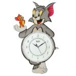 PR CREATION Wall Cartoon Design Clock for Home décor Plastic Watch Multicolour 36x36cm