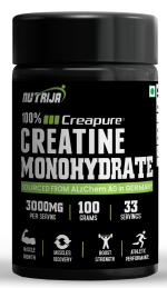 NutriJa CREAPURE Creatine Monohydrate Powder from Germany | Made by Alzchem AG in Germany | 100% PURE (Mango, 250Gram)