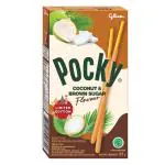 Glico Pocky Coconut And Brown Sugar Flavour Biscuit Sticks White Lovely, 37G