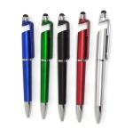 Epriko-(Set of 5) with 3in1 Multi-Function Mobile Phone Stand, Stylus Pen, Anti-Metal Texture Rotating Ballpoint Pen