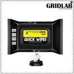 GRIDLAB Shoe Cleaner Wipes 80 Pcs Portable Sneakers Cleaner Shoe Wipes Quickly Remove Dirt & Stains, Sneakers Cleaning Kit for Most Footwear