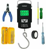 Fadman Multicolor Household Hand Tool Combo Pack With Portable Weighing Scale
