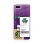 Emble Starbucks Designer Printed Silicone Case For Oppo A7 ( TPU | Soft , Oppo A7 | Multicolor )