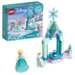 LEGO Disney Elsa’s Castle Courtyard Building Kit, 53 Pieces, Multicolour, 5Y+