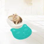 Pets Empire Cat Face Print Litter Mat Feeding Bowl Placemat Tray Sleeping Pad