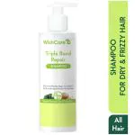 WishCare Triple Bond Repair Shampoo - 5% AminoPeptide Complex & PCA - Repairs Damaged & Frizzy Hair