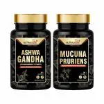 Nutramagik Ashwagandha & Mucuna Puriens(kapikachu) Combo-30 Capsules each (60 Capsules) Incomplete