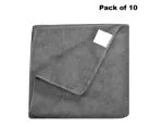 BLUE WONDER Kitchen Microfiber Cloth for Multipurpose Car Cleaning and (Multicolour, Pack of 10)