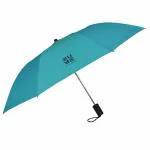 EUME Leatrix 21 Inch 2 Fold Auto-Open Lemon Umbrella (Green)