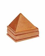 Shubhanjali store Reiki Geometry Copper Yantra Pyramid (4.8 x 4.8 cm)
