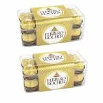 FERRERO ROCHER Box of 16 Pieces Truffles 200gx2 Pcs