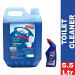 Oktane Disinfectant Toilet Cleaner Liquid With Mogra Fragrance , Original Combo - 5 Litre+ 500ml