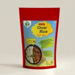 DRYFII - Pure Jain Home Made Dehydrated Chole Rice (Chawal) Ready to Eat | Instant Food | Cooked in Mild Spices 100 G Rehydrated Wt. 350 gm