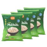 Satvikk Phool Makhana 400 Gms foxnuts/popped lotus seeds ( 100 Gm X Pack of 4)