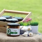 WHOLESOME PARLOUR Garlic Pickle | Organic Homemade | All Natural Ingredients | Garlic Ka Achar Bottle Pack of 1 (200 gm)