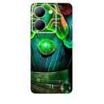 Toppings Printed Matte finish Vinyl Skin Sticker (This is not Back Case Covers) Scratch Less for Mobile Back and Camera lens for OnePlus Ace 2 Pro Design E08 -MT