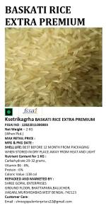 BASKATI RICE EXTRA PREMIUM QUALITY - 2 KG