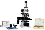 ESAW mm 02 Student Compound Microscope Mag: 100X To 1500X With 25 Prepared Glass Slides- 25-MM-02
