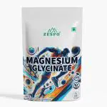 Zespo Magnesium Glycinate Powder, High Absorption Tablets & Capsules, Immunity & Digestive Support for Women & Men - 60g