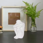 BECKON VENTURE Handicraft Antique Human Showpiece For Home & Living Room Decor(BVwhiteman)