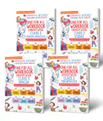 Oswaal One For All Workbook Class 3 English, Math, Science & General Knowledge (Set of 4 Books) (For Latest Exam)