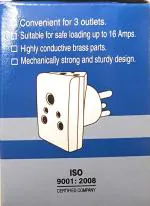 Anchor White Pilot Multi-plug 16A (Pack of 2)