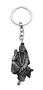 Fine Blessings Sai Baba Metal Keychain