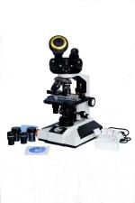 ESAW Pathological Doctor Compound Student Binocular Microscope 40X-1500X Mag LED Semi Plan Achro Objectives And 3Mp CMOS Camera And Kit BM-SP3MP