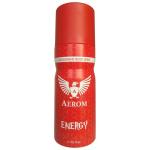Aerom Energy Deodorant Body Spray For Men, 150 ml (Pack of 1)